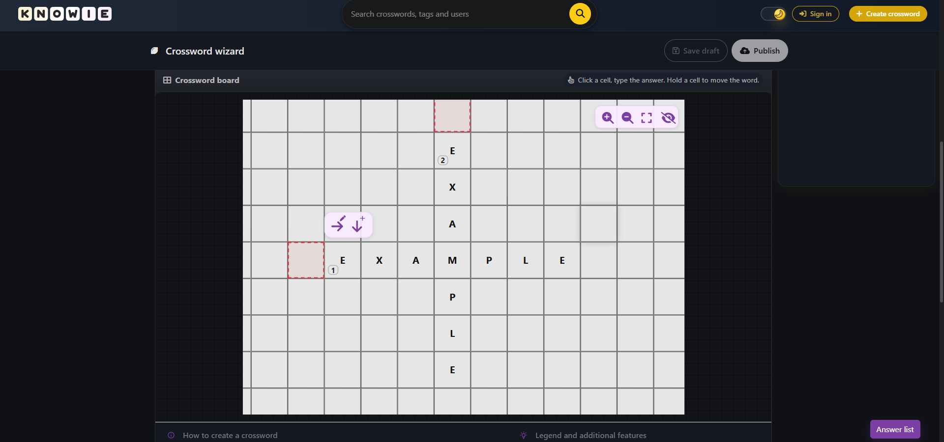 Używaj dwóch strzałek, aby sprawnie 